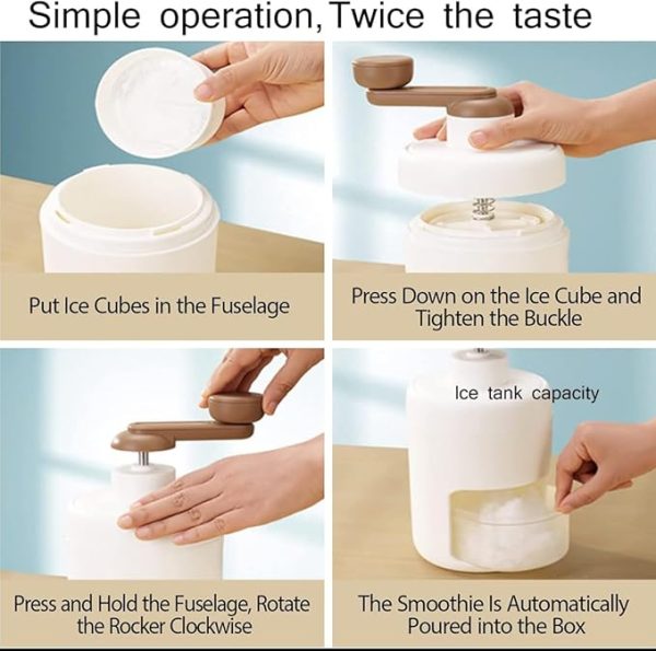 Portable Manual Ice Crusher